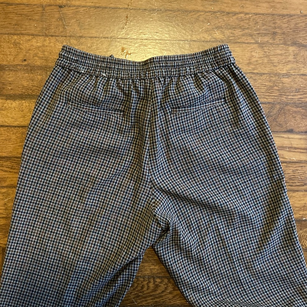 Express Houndstooth Ankle Drawstring Pants - Picture 6 of 9